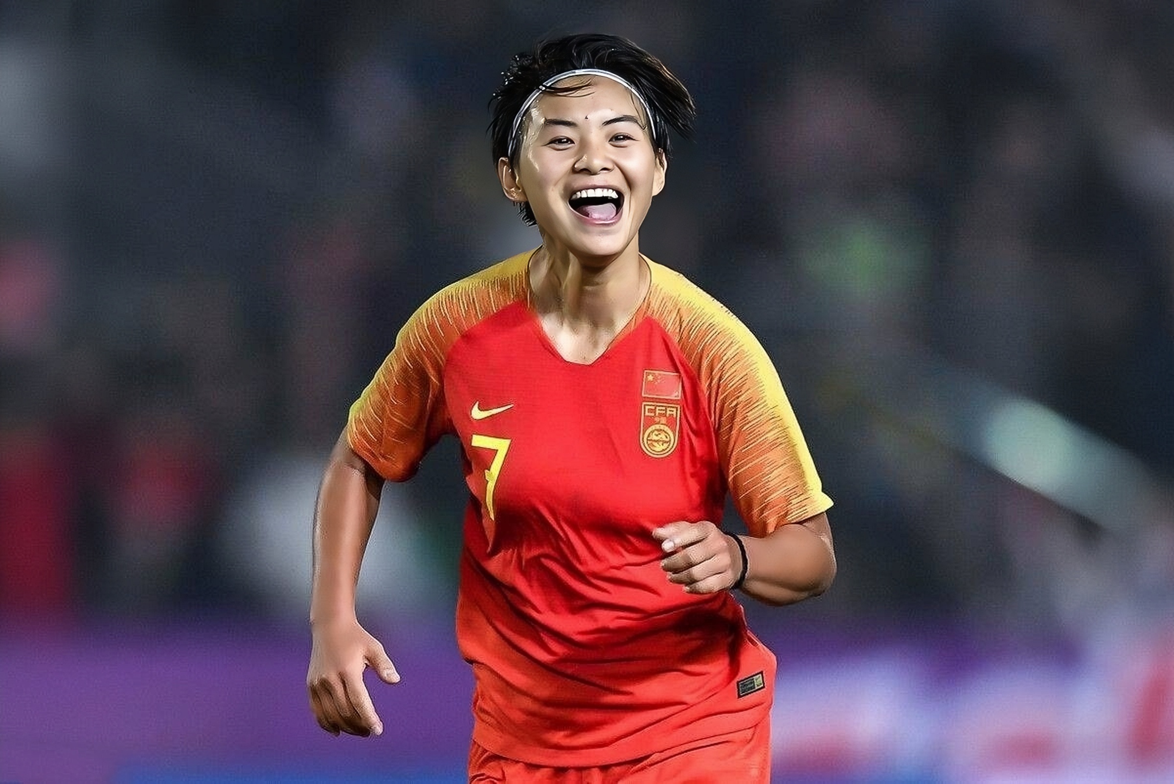 中国女足取得胜利,球员们士气高昂 中国女足取得胜利,球员们士气高昂